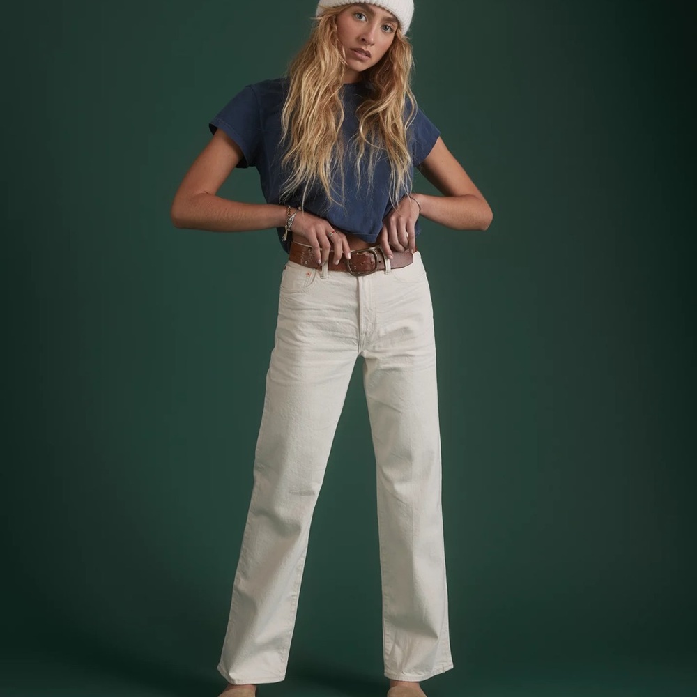 AE77 Premium Stovepipe Jean